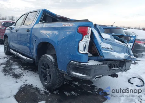 2024 Chevrolet Silverado 1500 4Wd Short Bed Lt Trail Boss from USA, damaged, VIN 3GCUDFE8XRG183505